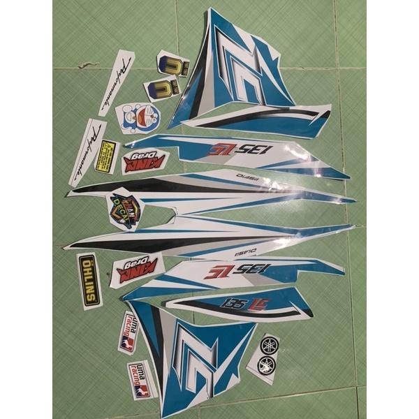 Tem exciter 135 LC xanh ngọc