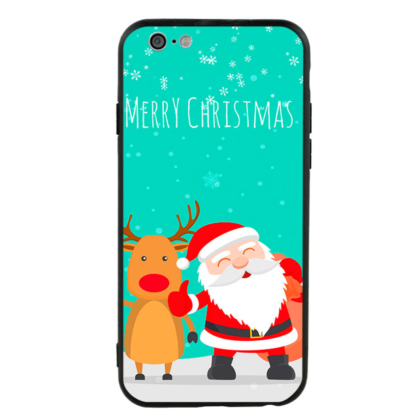 Ốp lưng viền TPU cho điện thoại Iphone 6/6s - Xmas 01