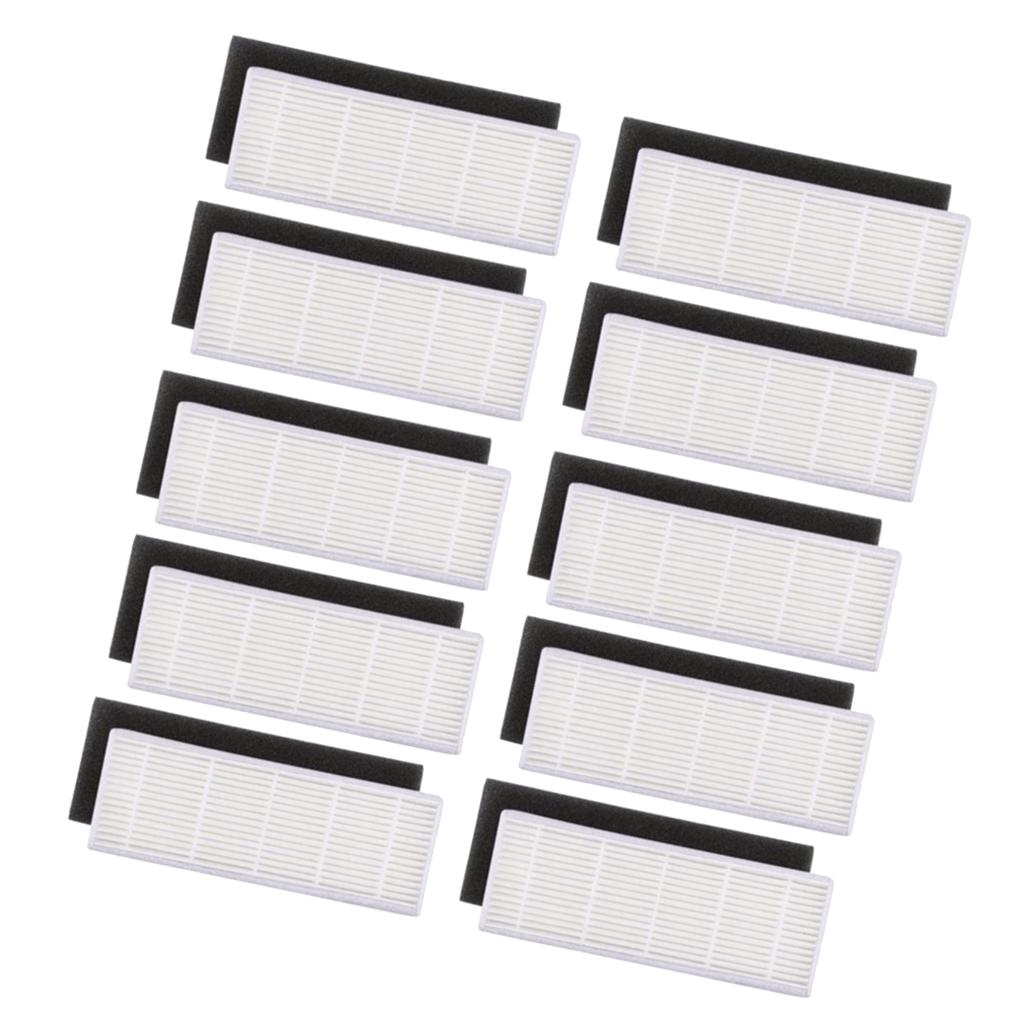 Set Of 20 Vacuum Replacement HEPA Filter Kit For