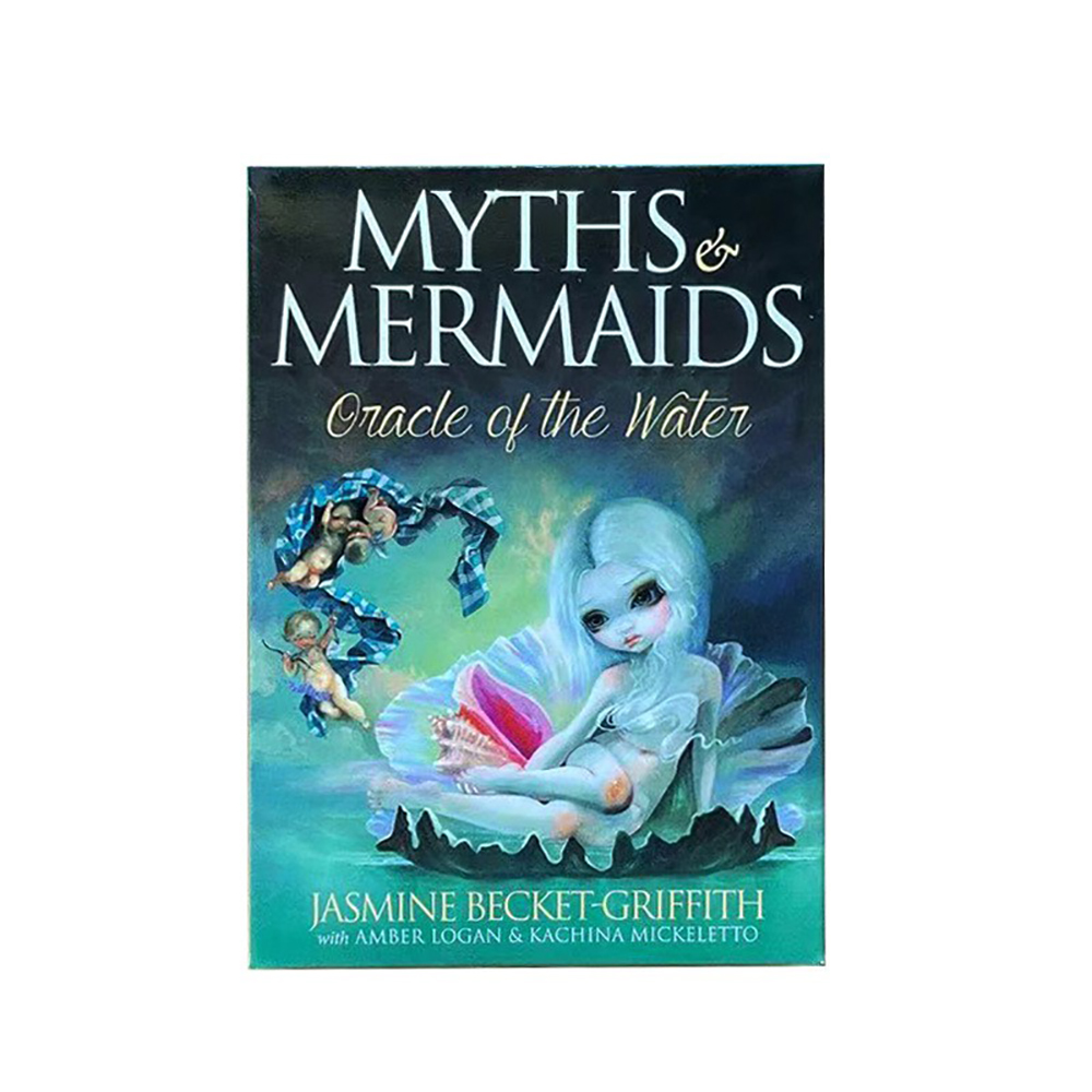 Bộ bài Myths Mermaids Oracle Of Water Tặng Đá Thanh Tẩy