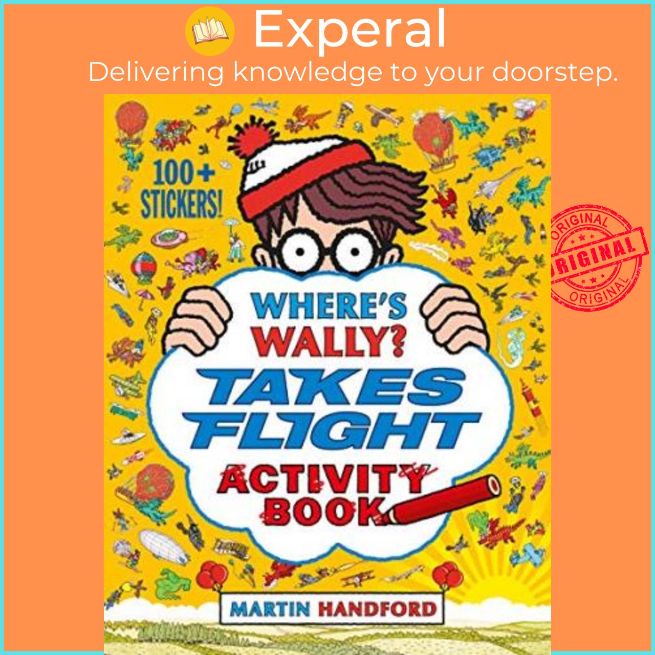 Sách - Where's Wally? Takes Flight : Activity Book by Martin Handford