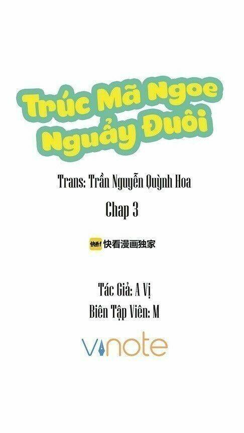 trúc mã ngoe nguẩy đuôi chapter 3 1