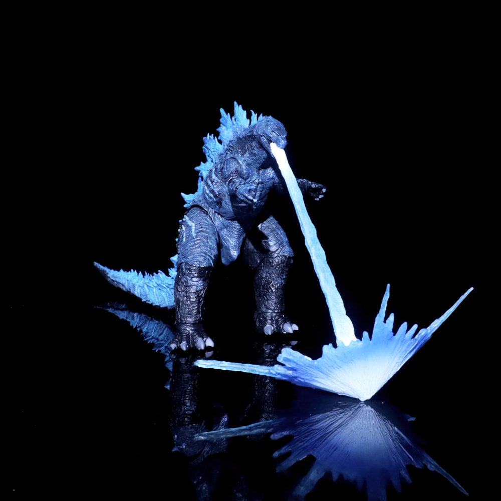 Mô Hình Khủng Long Neca Phun Lửa Xanh Trong Đại Chiến Godzilla - Cao 18cm