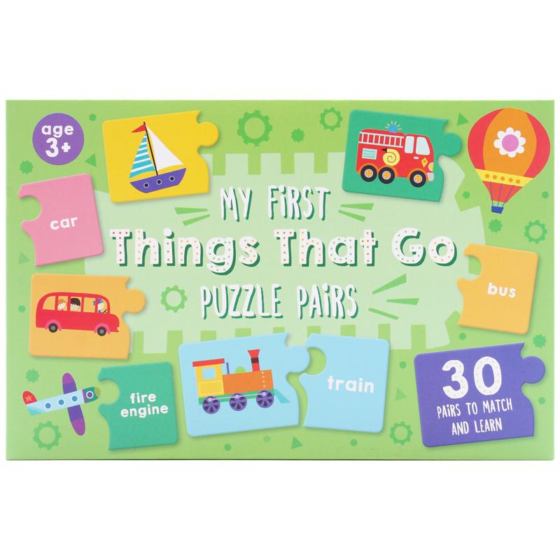 My First Puzzle Pairs: Things That Go