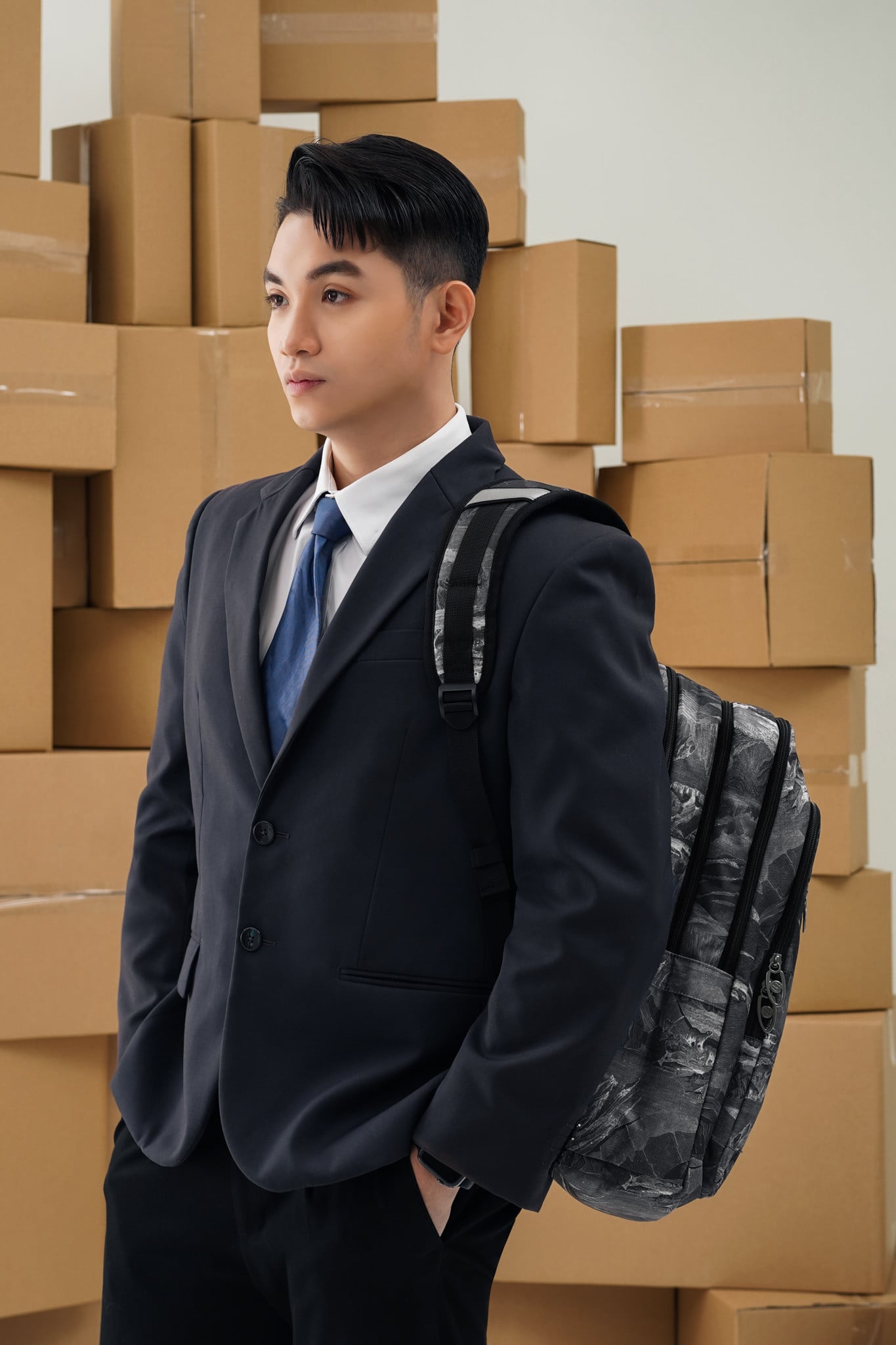 Balo Laptop 17.3 inch SimpleCarry K6 - Hàng Chính Hãng