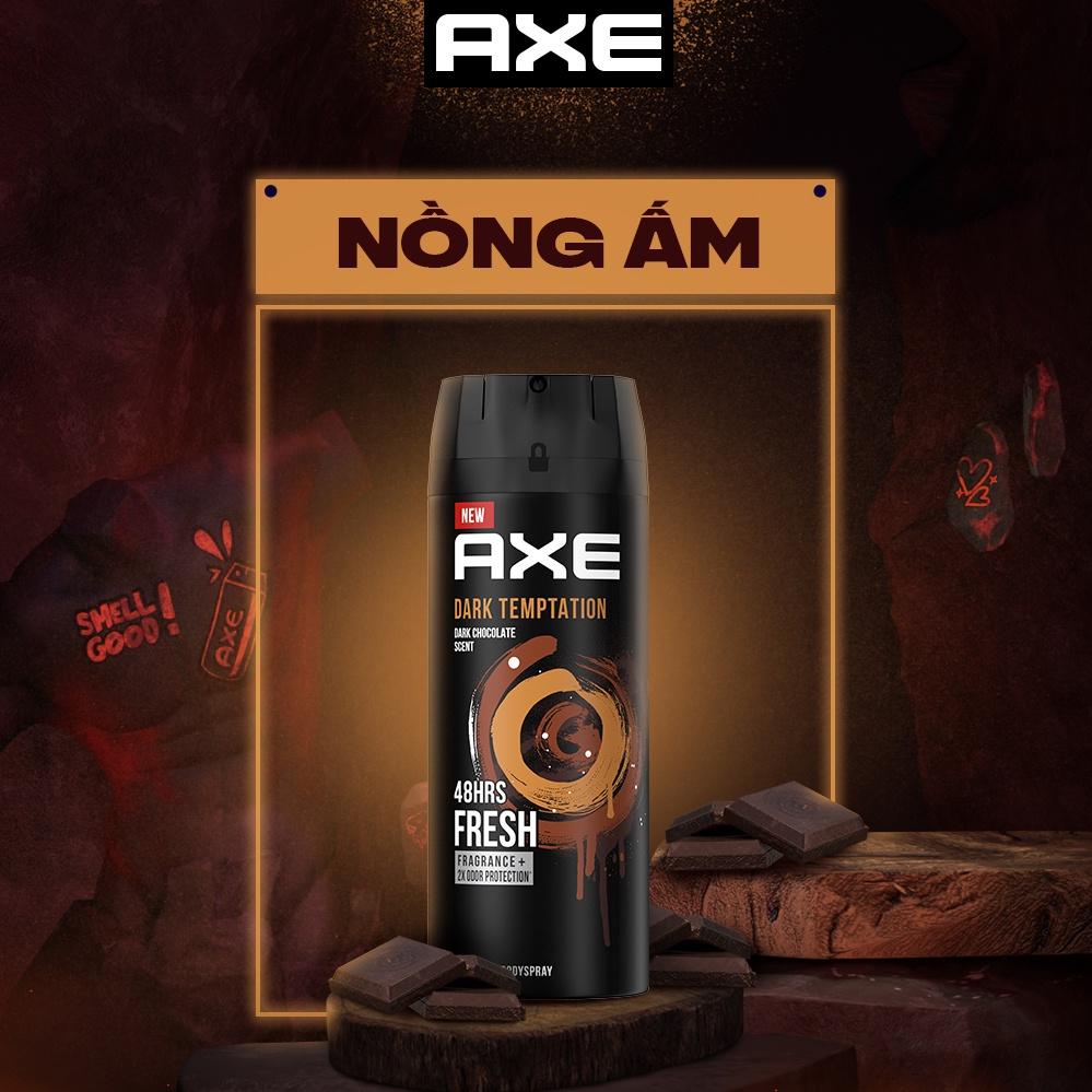 Xịt khử mùi toàn thân cho nam Axe Dark Temptation 135ml