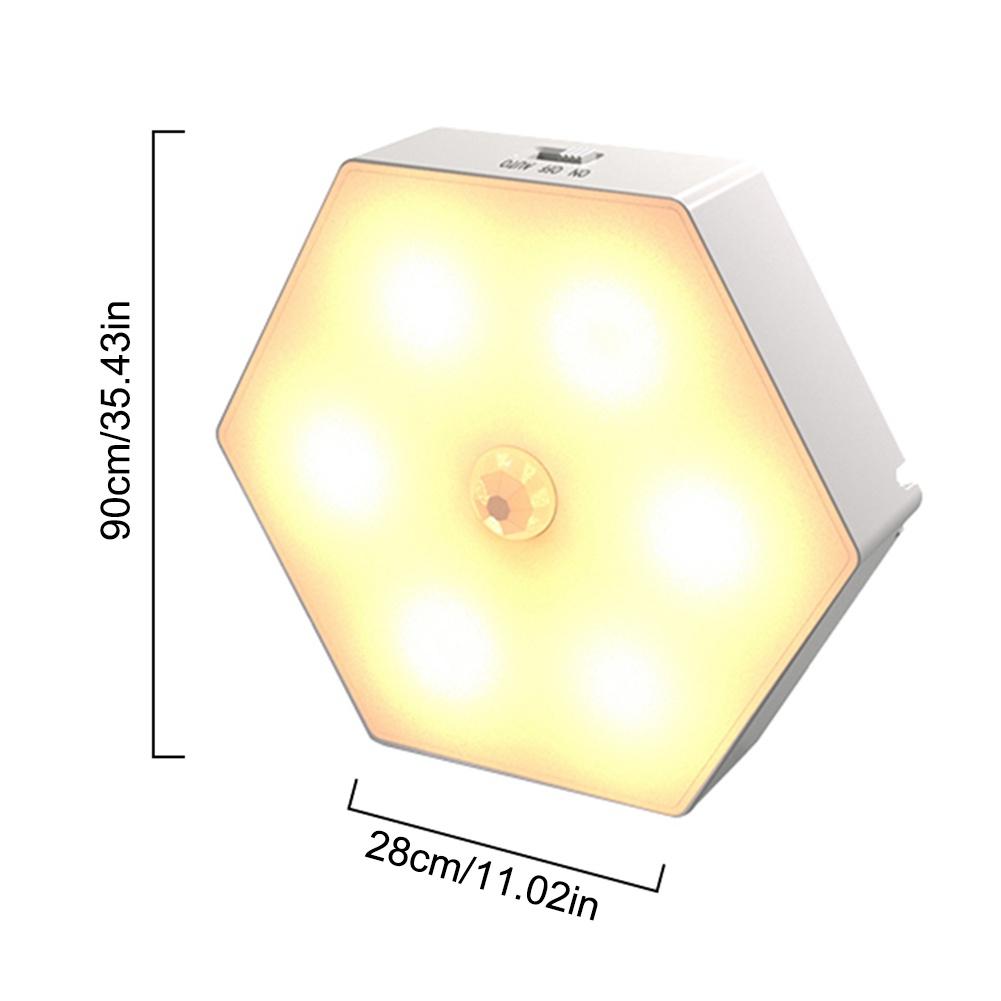 Đèn Led Cảm Ứng Chuyển Động Hồng Ngoại Chạy Bằng Pin