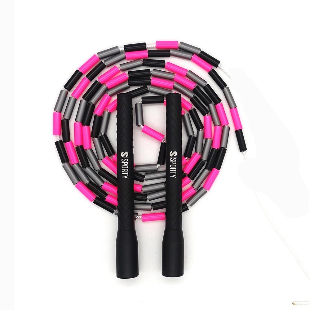 Dây nhảy chuỗi hạt beaded rope SPORTY, dây nhảy skill nghệ thuật, freestyle nhảy dây tập cardio