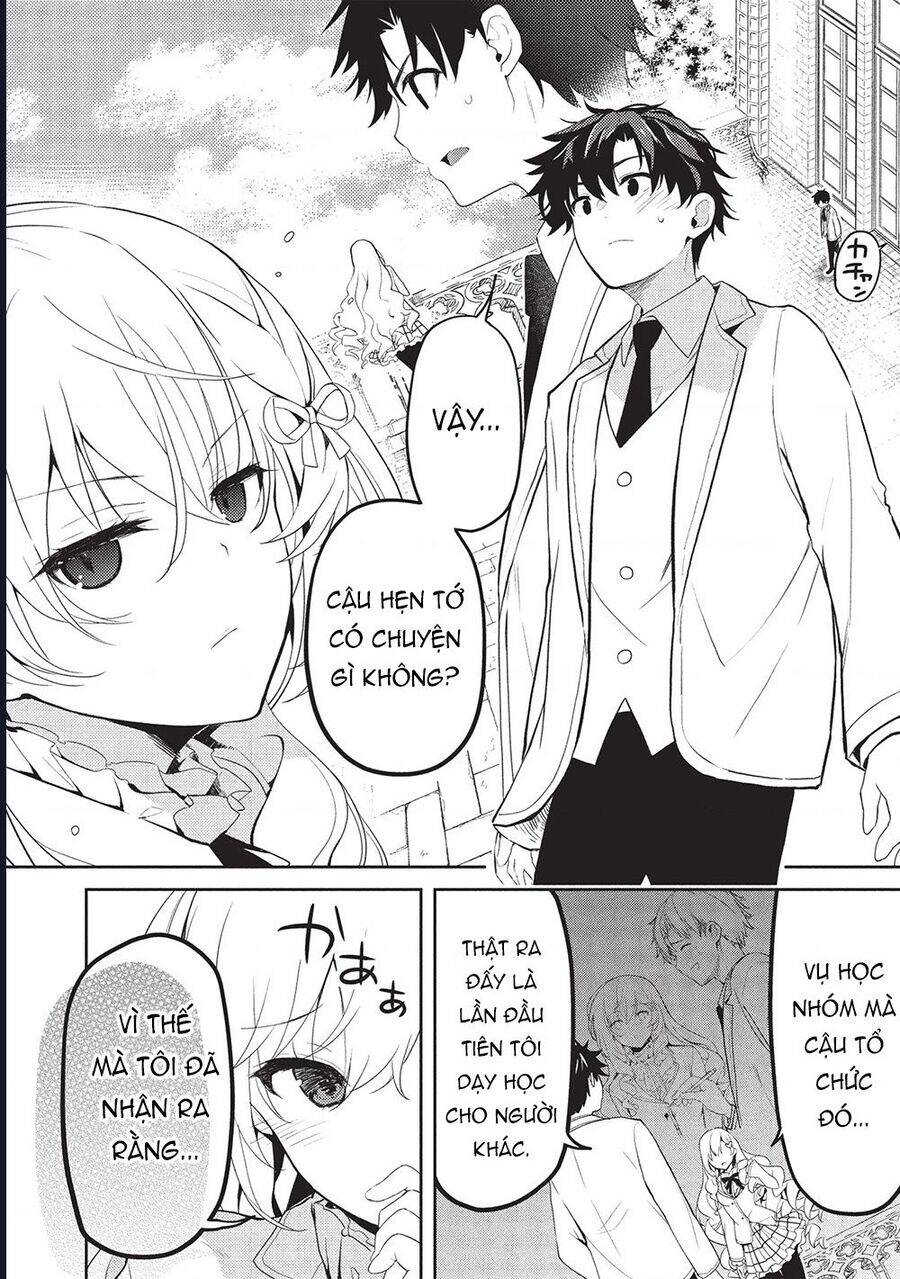 trong ngôi trường danh tiếng toàn những cô nàng ngoài tầm với, tôi phải chăm sóc thiếu nữ vô dụng chapter 24 21