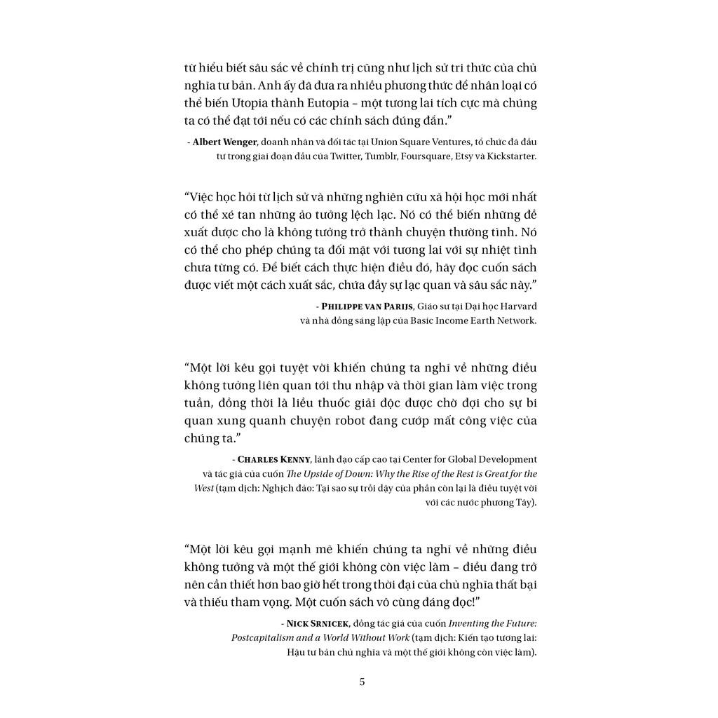 UTOPIA Hành Trình Xây Dựng Xã Hội Với Tầm Nhìn Xa - Bản Quyền