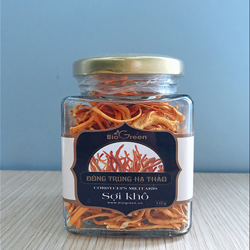 Đông Trùng Hạ Thảo Sinh Khối Khô 10Gr