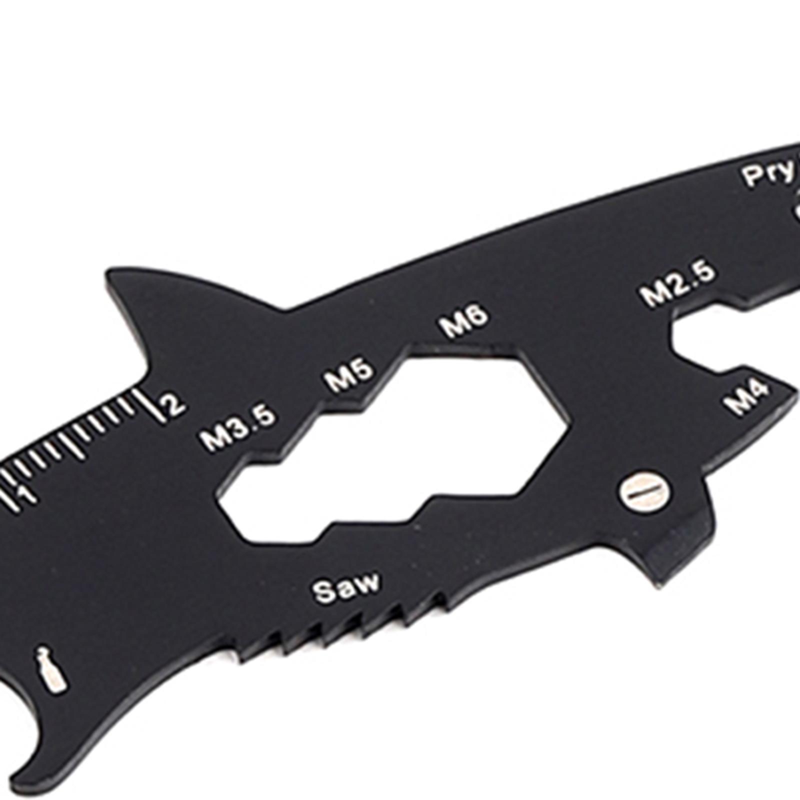 Multitool for Keychain Survival Pocket Tool for Hiking Travel Mountaineering