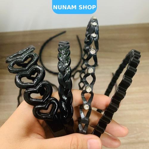 Bờm cài tóc màu đen nhiều mẫu lựa chọn cực đẹp Nunam shop