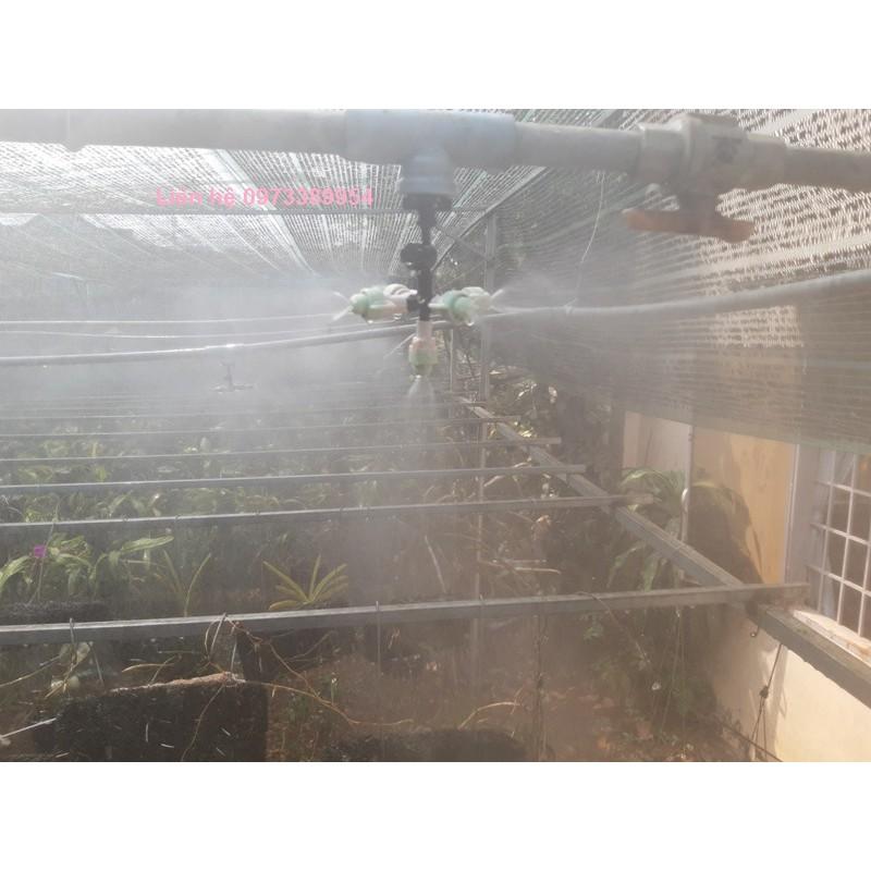 Béc phun sương 7 hướng Isael có van bù áp