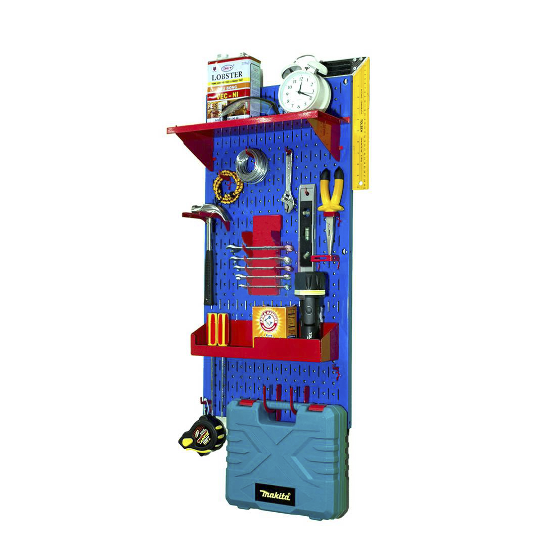Bảng Treo Đồ Nghề Pegboard Cơ Khí SMLIFE S1 Blue - Lưu Trữ Trưng Bày Dụng Cụ Sửa Chữa Thông Minh Dễ Tìm Kiếm