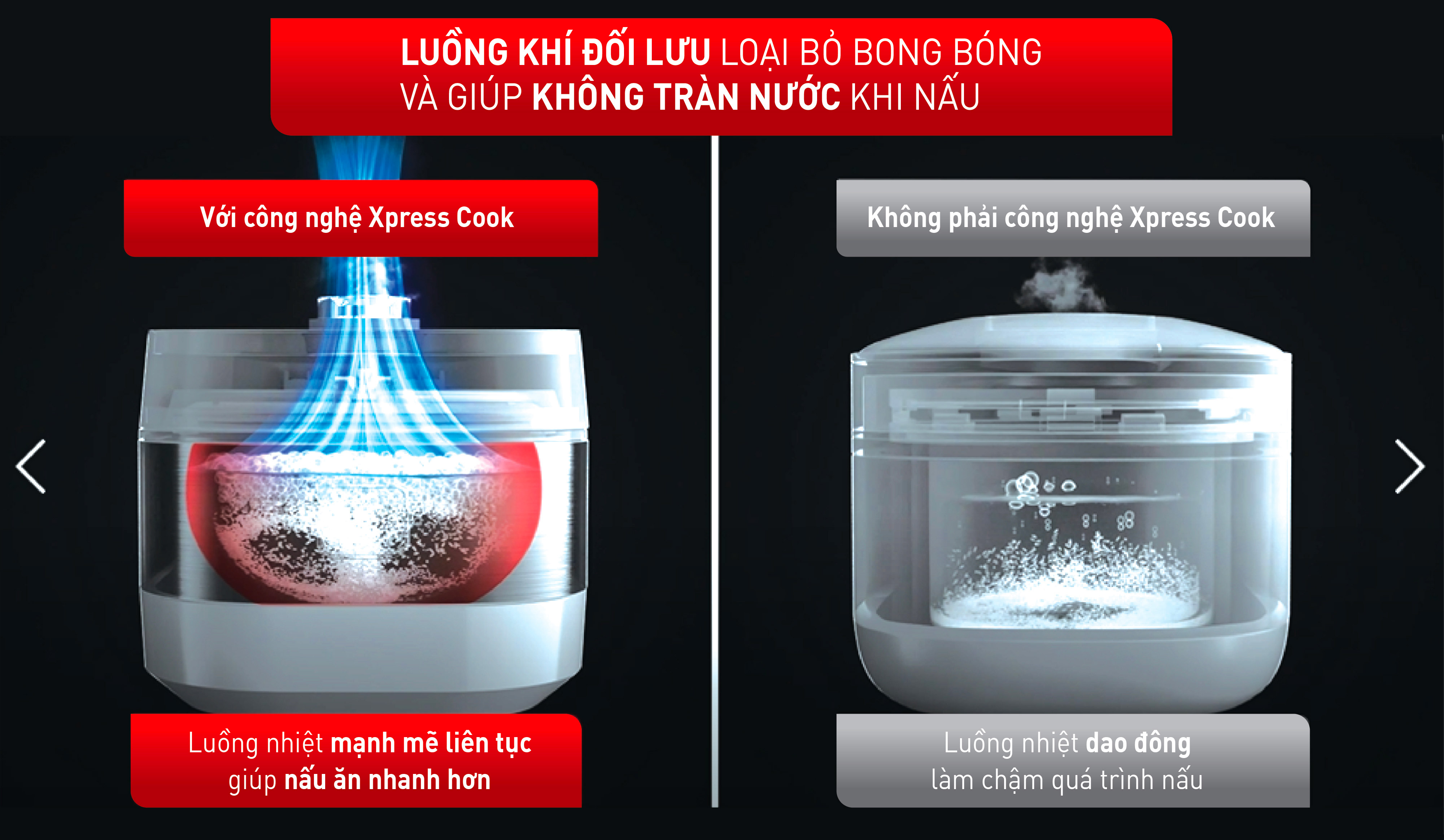 Combo Nồi cơm điện tử cao tần Tefal 1.5L RK762168 & Bộ 2 Chảo chiên Tefal Day By Day 24-28 - Hàng chính hãng