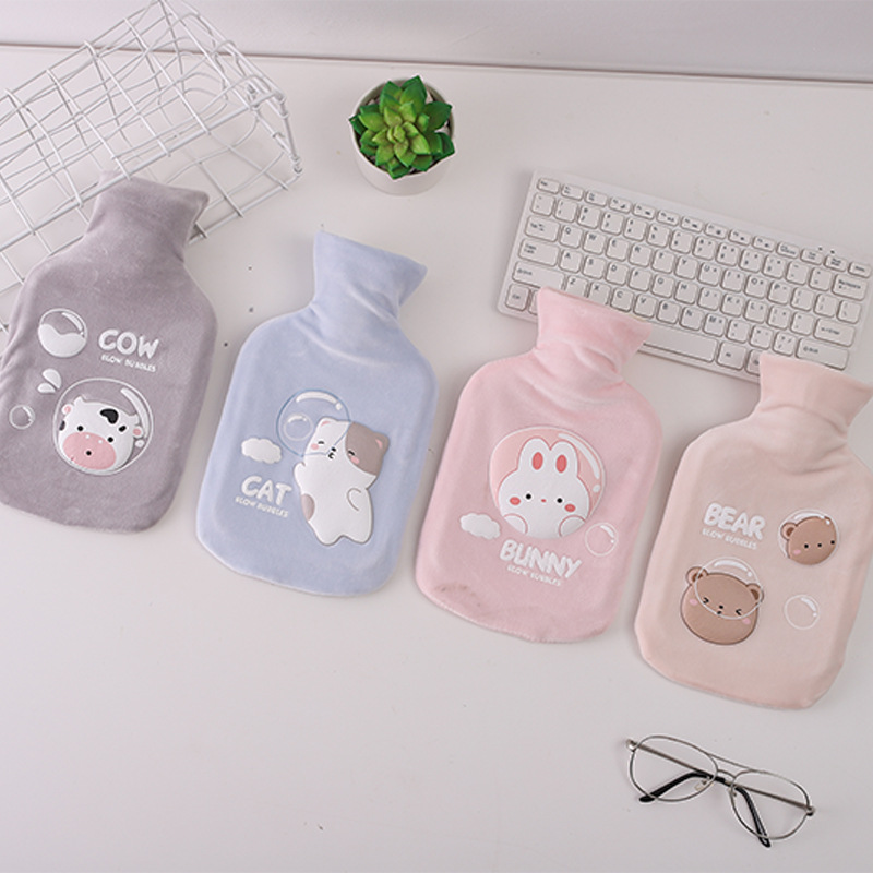 Túi Chườm Bụng Nóng Lạnh Đa Năng Big Size 1000ml - Màu sắc dễ thương.