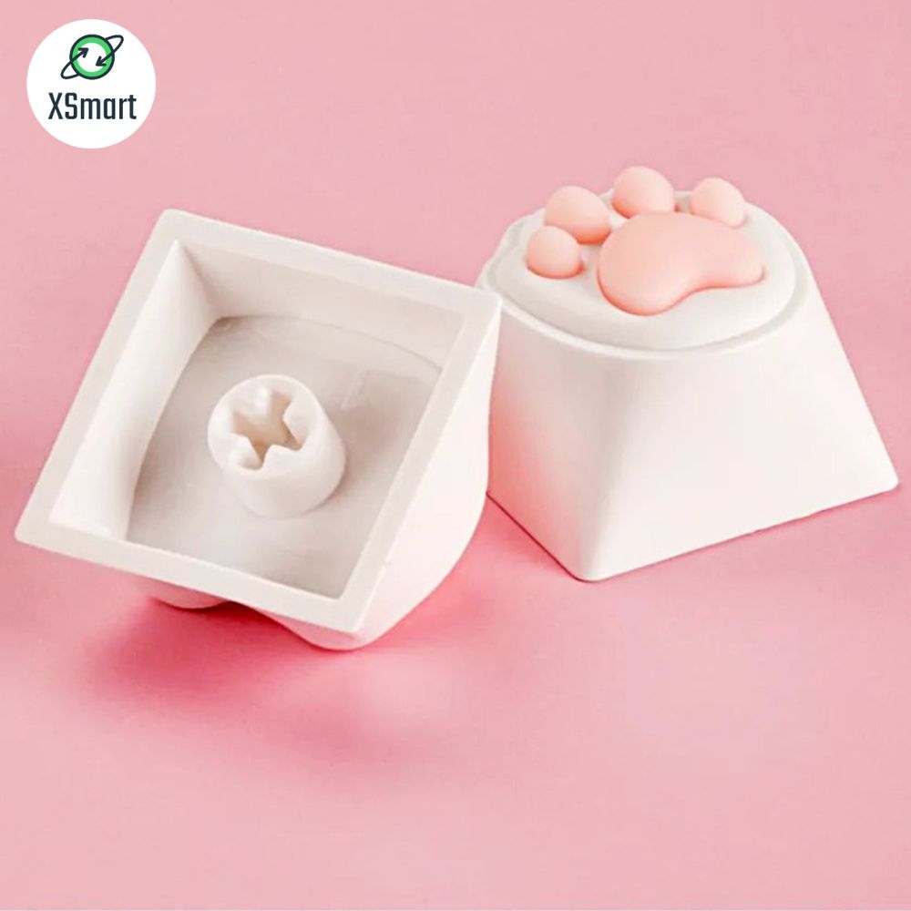 Keycap Lẻ Siêu Dễ Thương CUTE Cao Cấp Phủ Silicon Full Box Custom - Hàng Chính Hãng