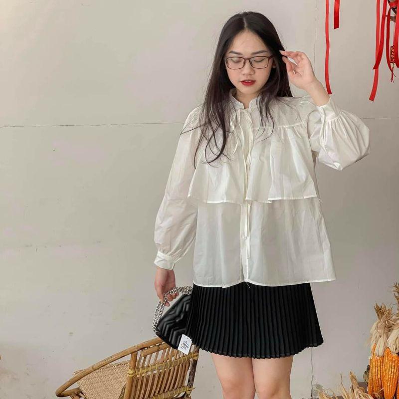 Áo babydoll kiểu xinh xắn