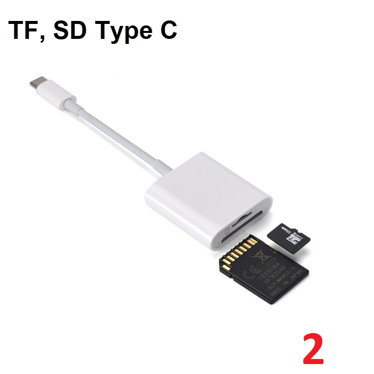 Các loại đầu đọc thẻ điện thoại dành cho Apple, Androi đọc TF, SD, CF, USB