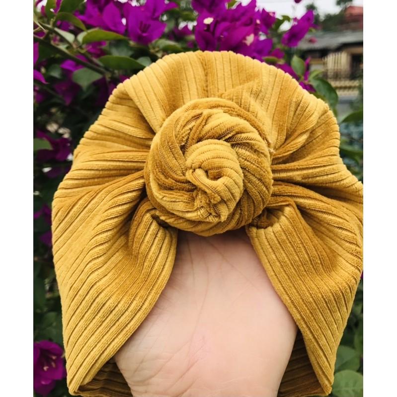 Turban nhung cho bé đủ size