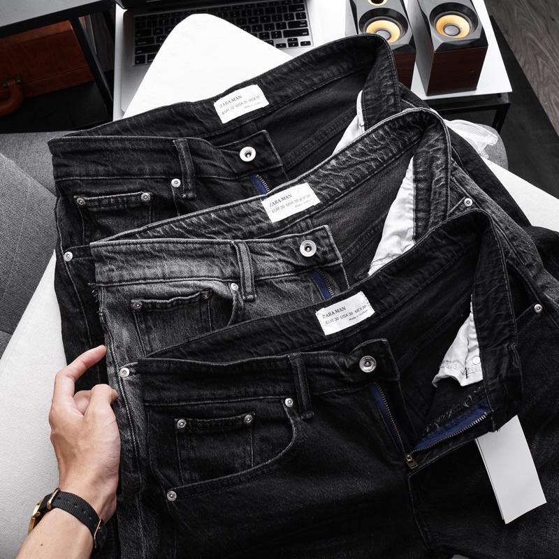 Quần short Jean Nam VNXK xịn chất jean cao cấp màu xám