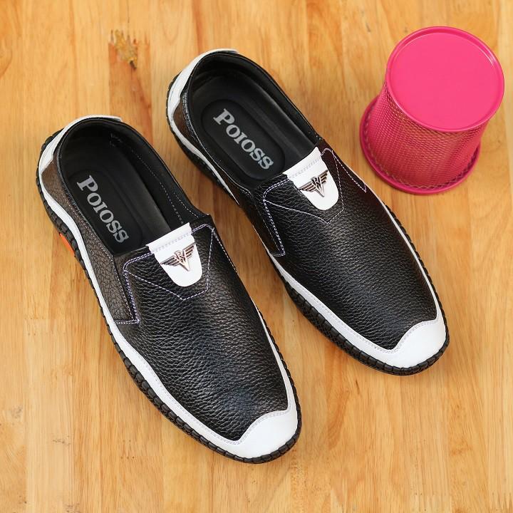 Giày Lười Da Bò Nam R05