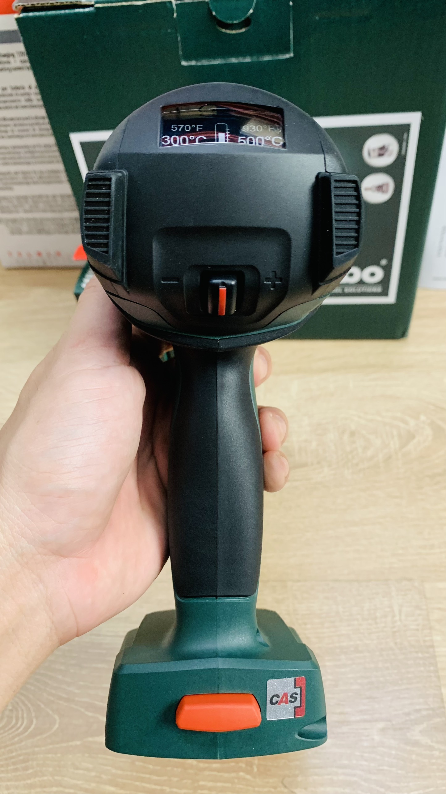 Máy Thổi Hơi Nóng Dùng Pin Metabo HG 18 LTX 500