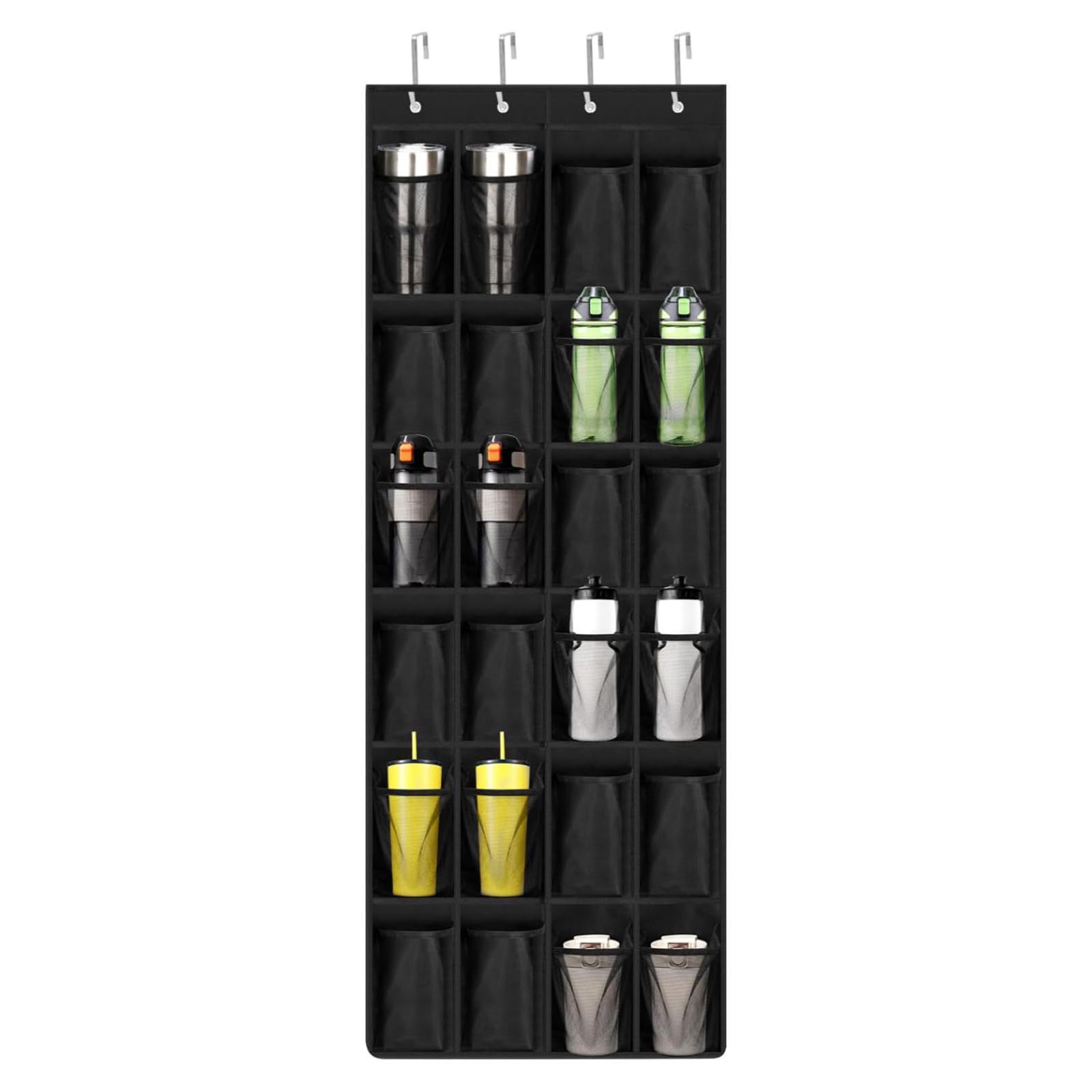 Large Pockets over The Door Shoe Organizer Multi Function Space Saver Shoe Hanger Shoe Rack Shoe Storage for Hats Bedroom Living Room Keys