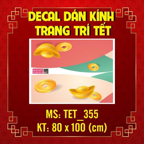 DECAL TRANG TRÍ TẾT NGUYÊN ĐÁN 2022 COMBO SỐ 29