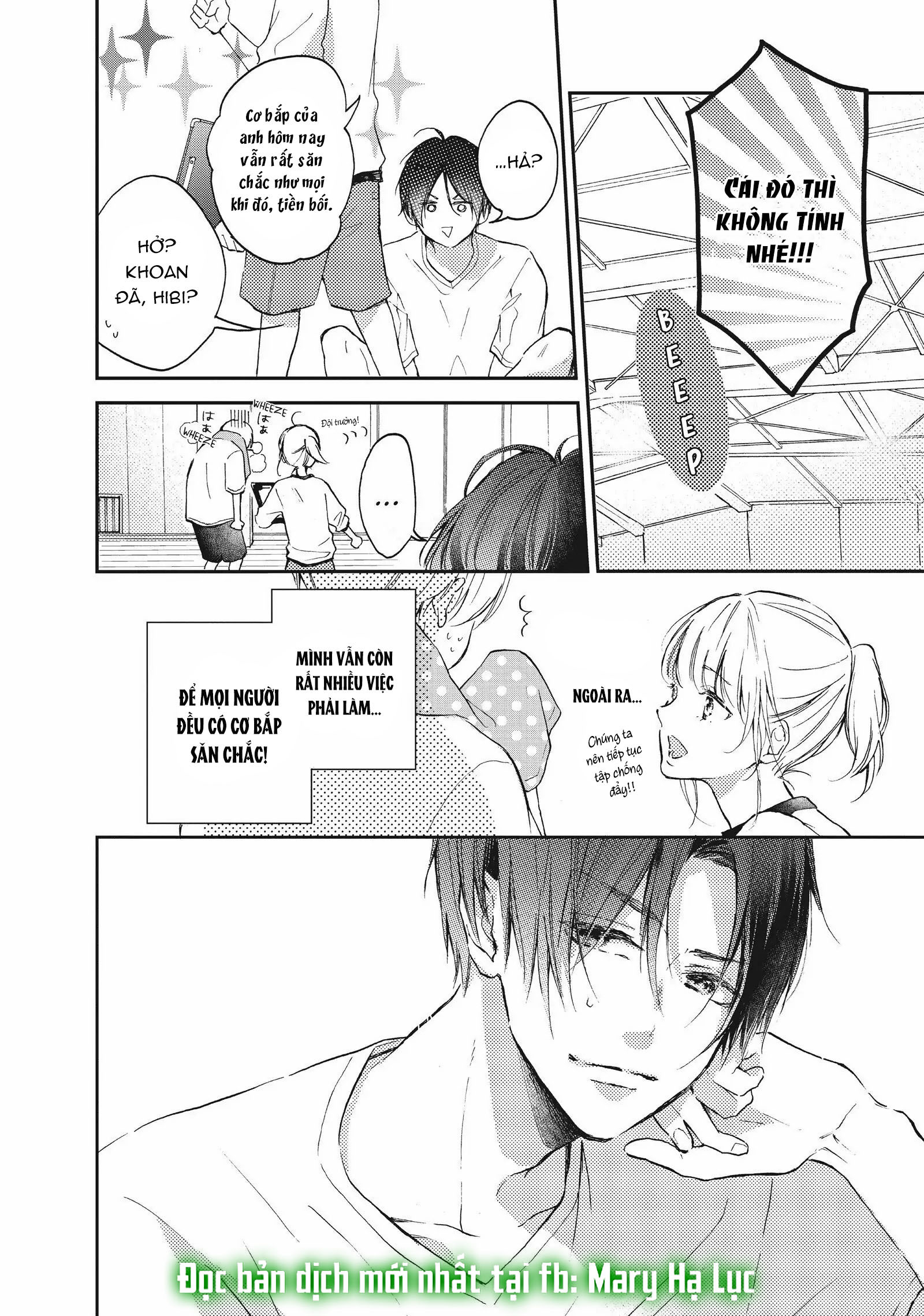 cô gái yêu thích cơ bắp được tiền bối có body hoàn hảo theo đuổi chapter 2.1 16
