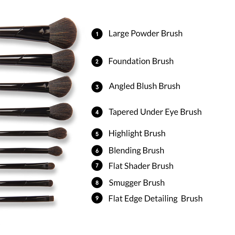 Bộ Cọ Bh Cosmetics Nazanin Kavari 9 Piece Brush Set