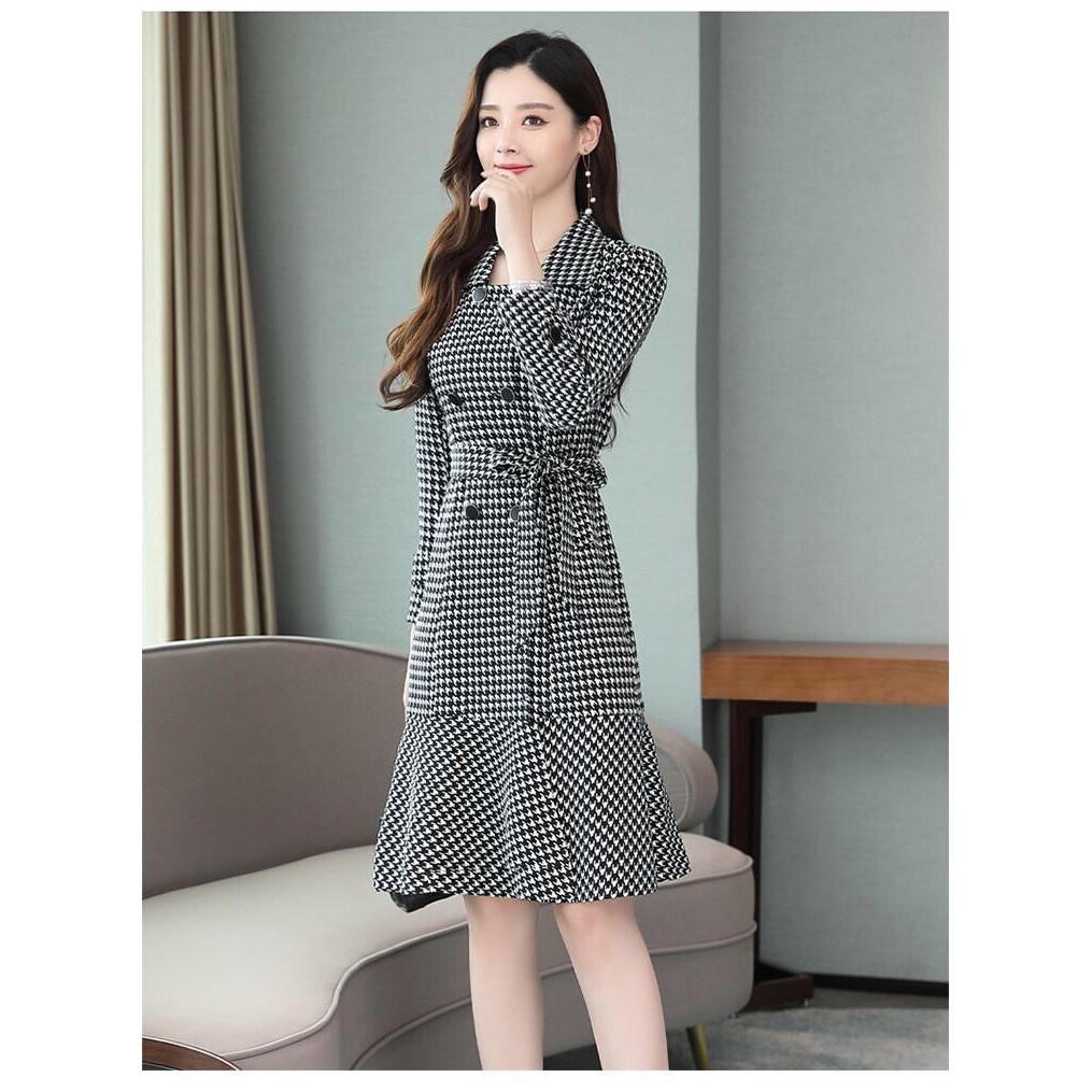 ĐẦM ZICZAC ĐUÔI CÁ CAO CẤP - QW630