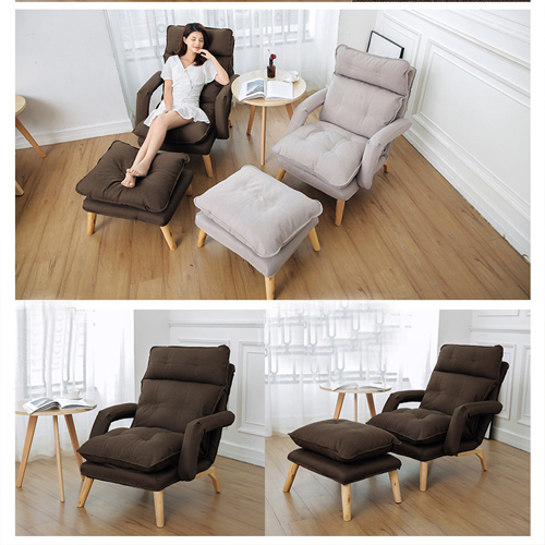 Ghế sofa thư giãn nghỉ ngơi, sofa phòng khách phòng ngủ điều chỉnh lưng ghế 180 độ dễ dàng vệ sinh