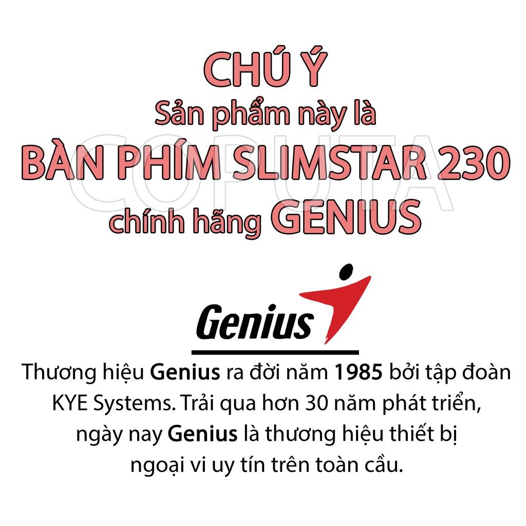 Bàn phím máy tính Coputa Bàn bàn phím văn phòng chơi game bàn phím có dây Slimstar 230