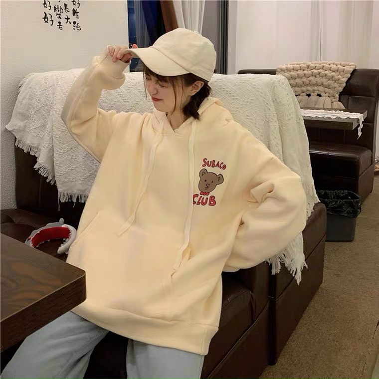 (38-70kg, liên hệ tư vấn size phù hợp) Áo hoodie chất nỉ bông mỏng H66-gấu subaco club. Áo nỉ có nón. Áo nỉ nam, áo nỉ nữ. Áo khoác nỉ. Áo khoác nỉ tay dài. Áo khoác nỉ nón. HÀNG MAY TRỰC TIẾP TẠI VIỆT NAM. hongduyen2188