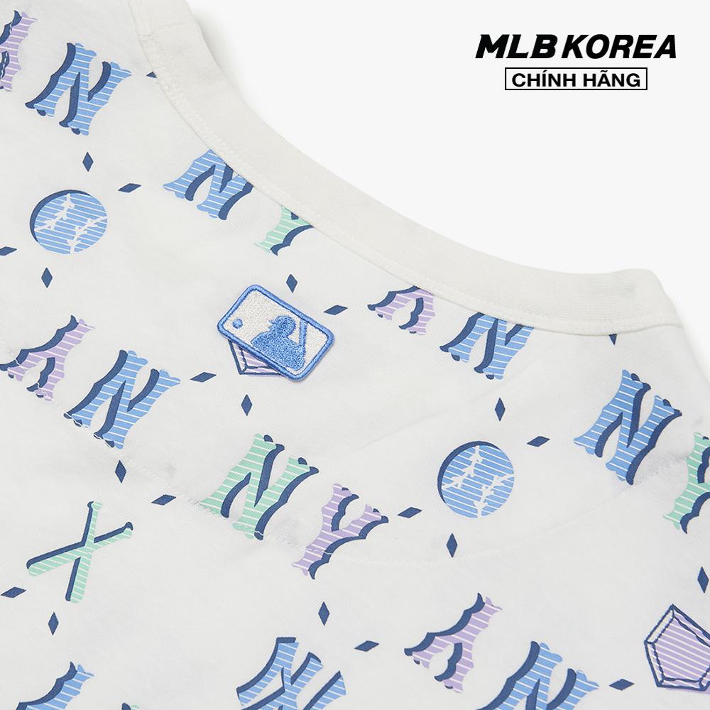 MLB - Áo croptop nữ tay ngắn Summer Monogram 3FTSM6023