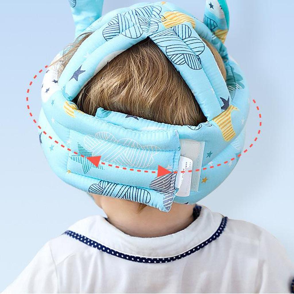 Set of 2 Baby Infant Safety Protective Helmet Hat Head Protect for Walking