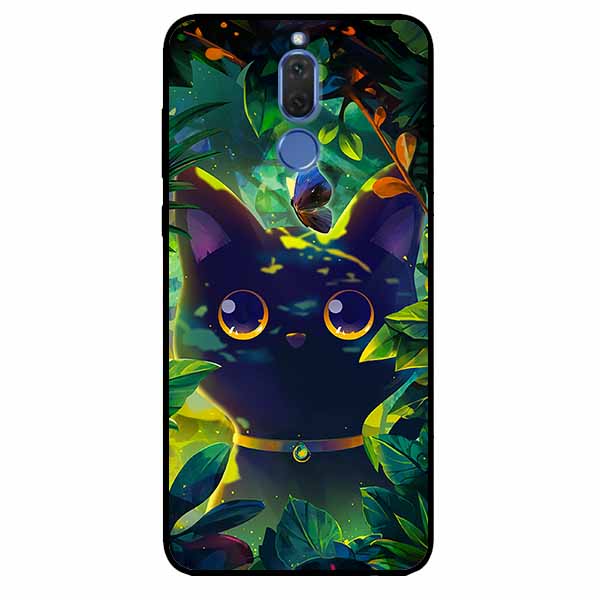 Ốp lưng dành cho Huawei Nova 2i mẫu Mèo Đeo Lục Lạc