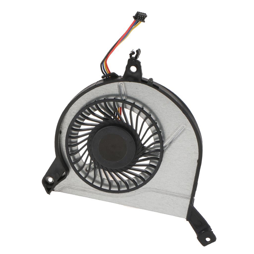 DC5V 4Pin Computer CPU Cooler Cooling Fan Black for HP ENVY 15-k301tu k217tx