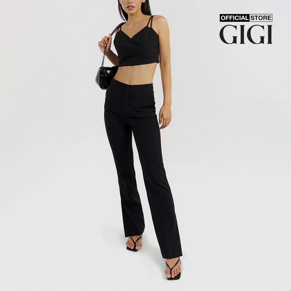 GIGI - Áo croptop nữ giả hai lớp thời trang G1207T221245