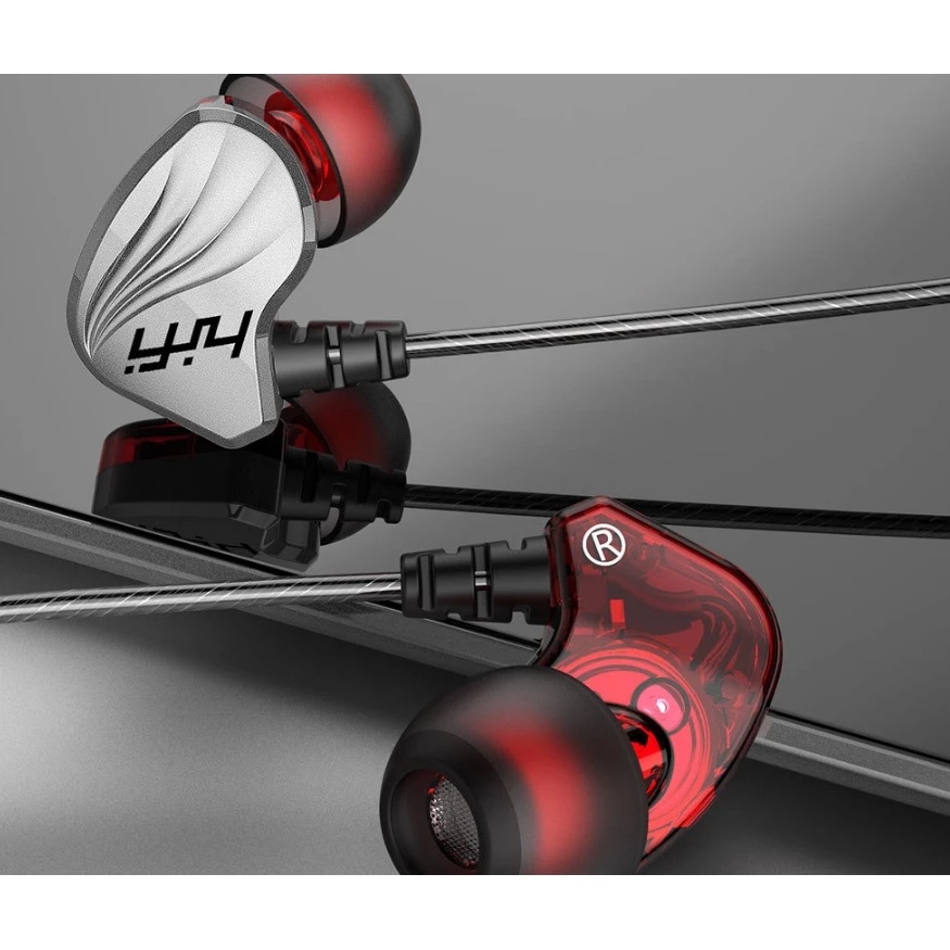 Tai nghe nhét tai HiFi S2000 Super Bass chống ồn cực tốt, âm thanh khủng, chơi game ngon Jack 3.5 mm - miếng lót chuột