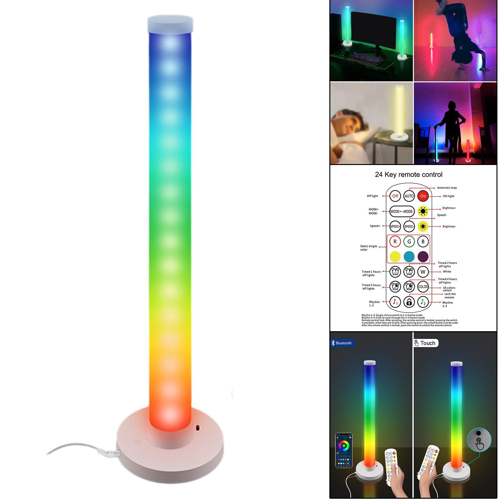 Voice-Activated Atmosphere Light Audio  Light Waterproof for Home Bluetooth APP