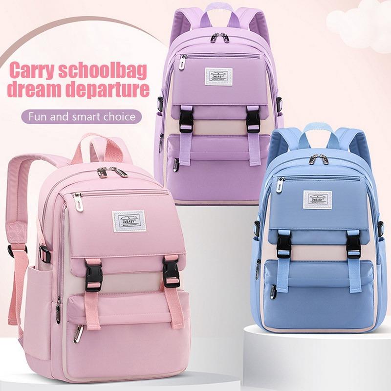 Phụ Nữ Dễ Thương Ba Lô Cho Bé Gái Chống Nước Lớn Schoolbag Trẻ Em Học Túi Thời Trang Nữ Nylon Thanh Thiếu Niên Mochila Túi Sách