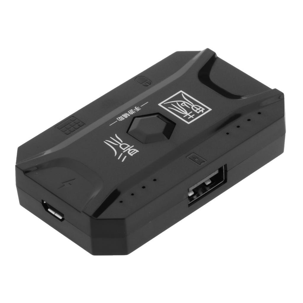 2x Gaming Keyboard & Mouse Adapter Gaming Converter 75x40x15mm Micro USB