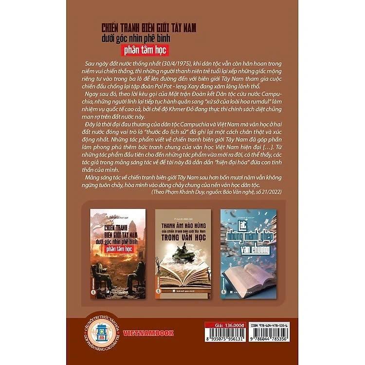 Sách - Chiến Tranh Biên Giới Tây Nam Dưới Góc Phê Bình Phân Tâm Học - Sách Chuyên Khảo - VIETNAMBOOK