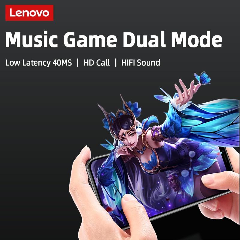 Tai nghe không dây Lenovo XT99 Âm Thanh HIFI Chất Lượng Thấp HD Giảm Tiếng Ồn Thông Minh-Hàng chính hãng