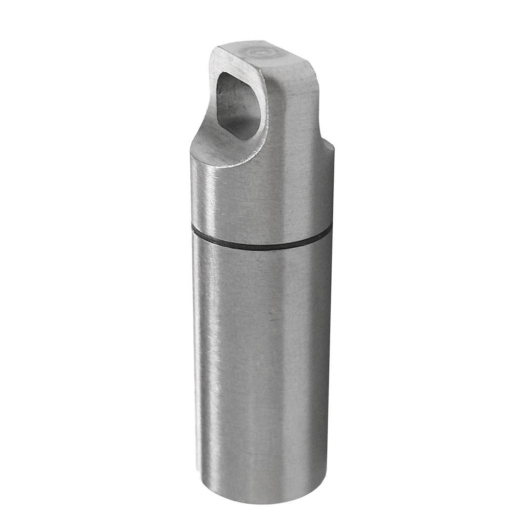 2pcs Portable Survival Waterproof Capsule Seal Case Container for Outdoor