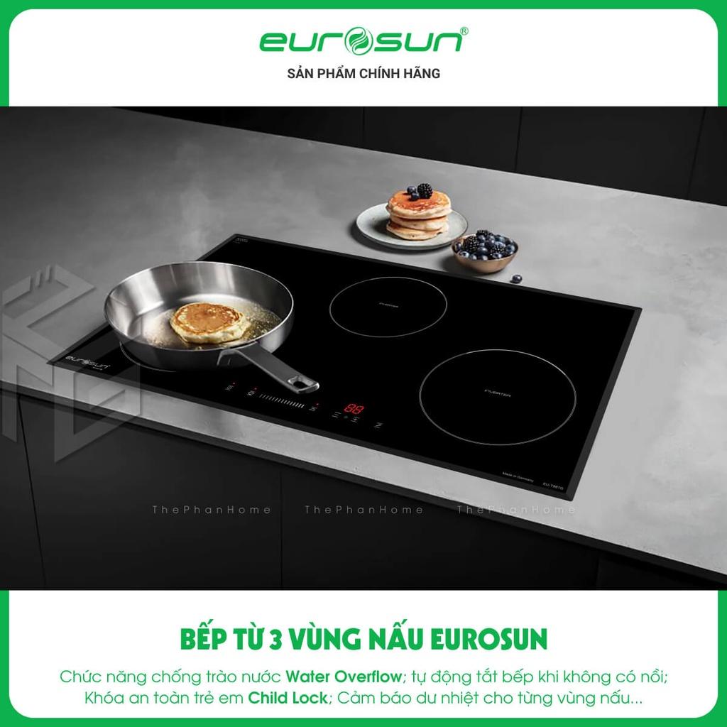 Bếp Từ Âm 3 Vùng Nấu EUROSUN EU-TE388Max - Nhập Khẩu Malaysia, Hàng Chính Hãng