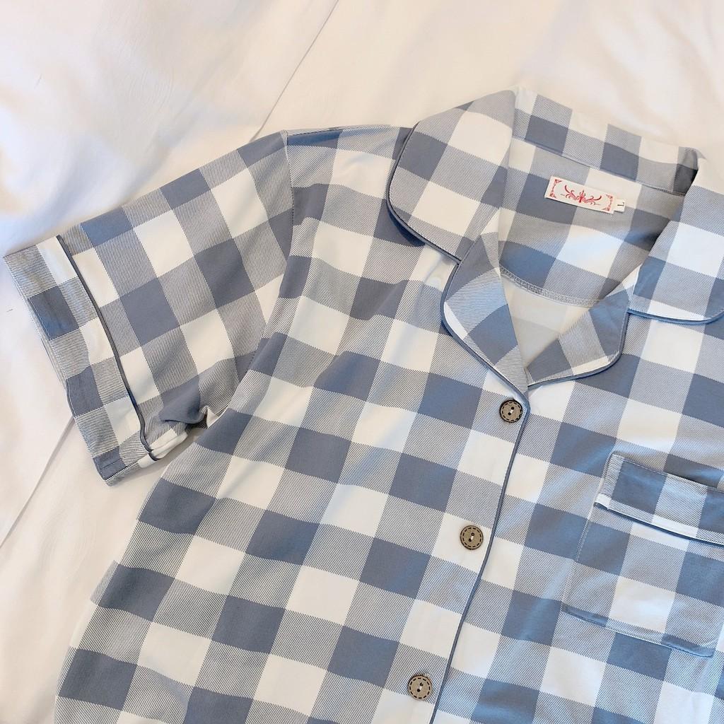 Pijama, Bộ Ngủ Nữ cotton ngắn tay quần dài CDCP01